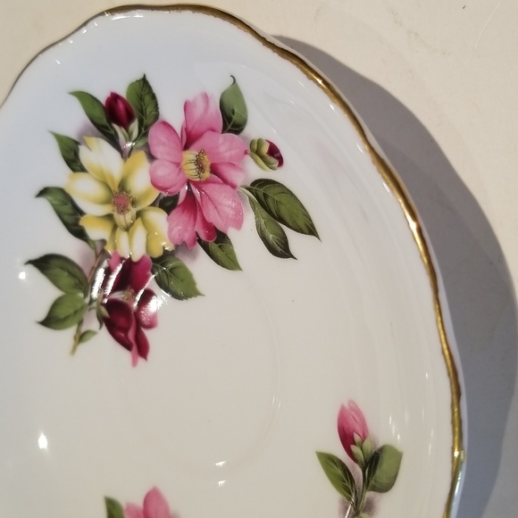 VINTAGE COLOLOUGH BONE CHINA TEA CUP AND SAUCE - Picture 6 of 8